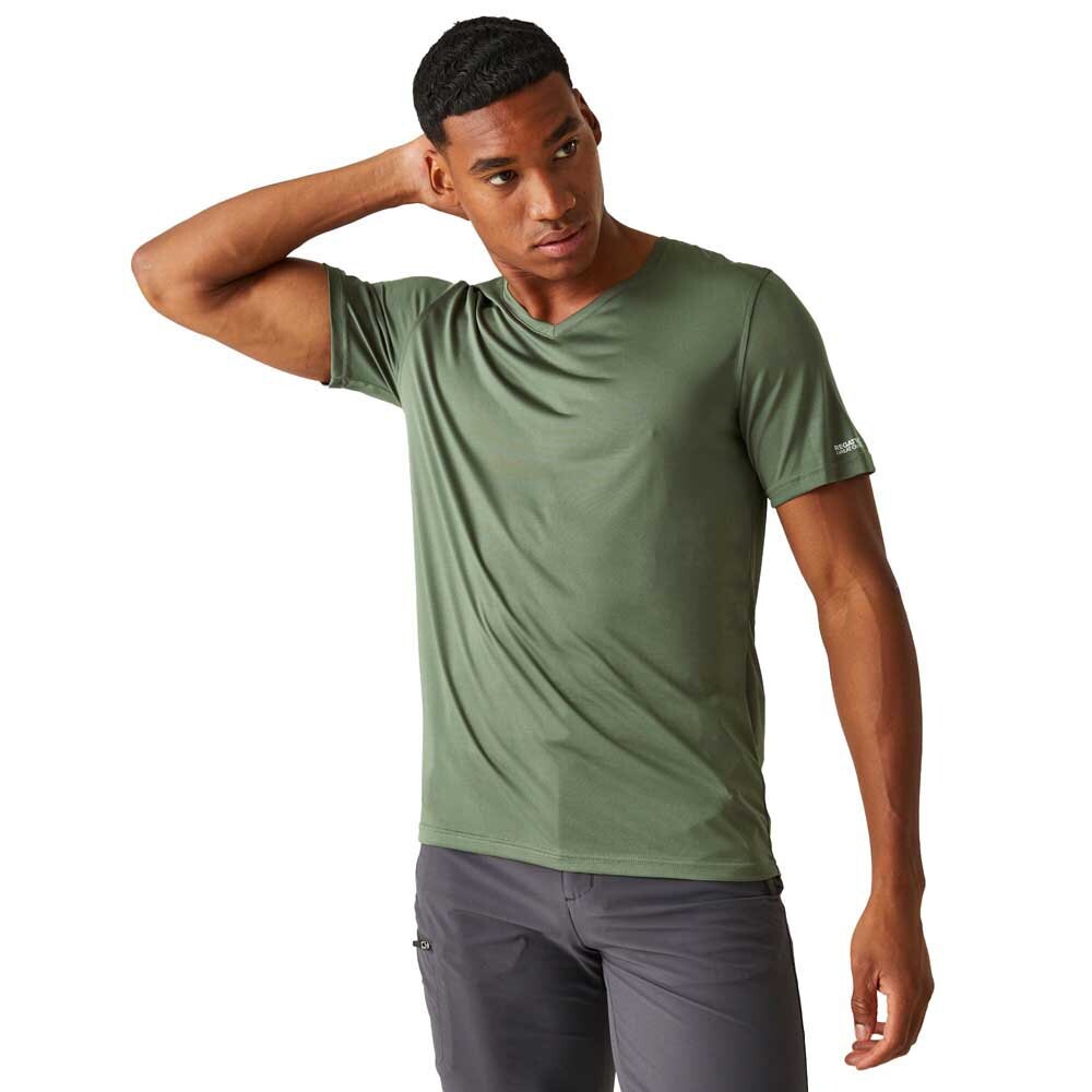 

Футболка с коротким рукавом Regatta Fingal V-Neck, зеленый