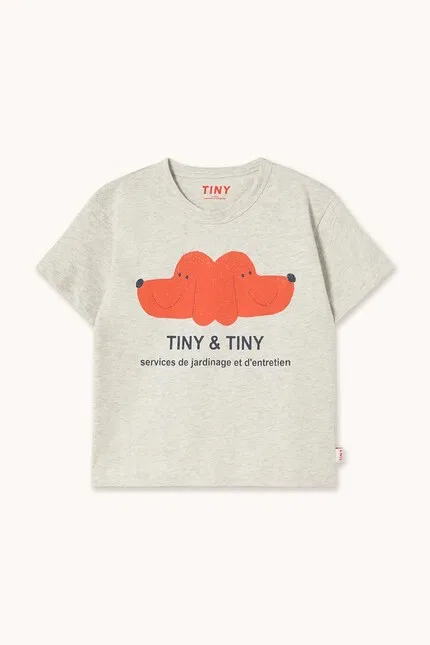Футболка с принтом Tiny&tiny Graphic Tee Tinycottons, белый — фото 2