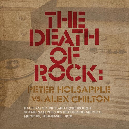 

CD диск Holsapple, Peter vs Chilton, Alex: Death Of Rock