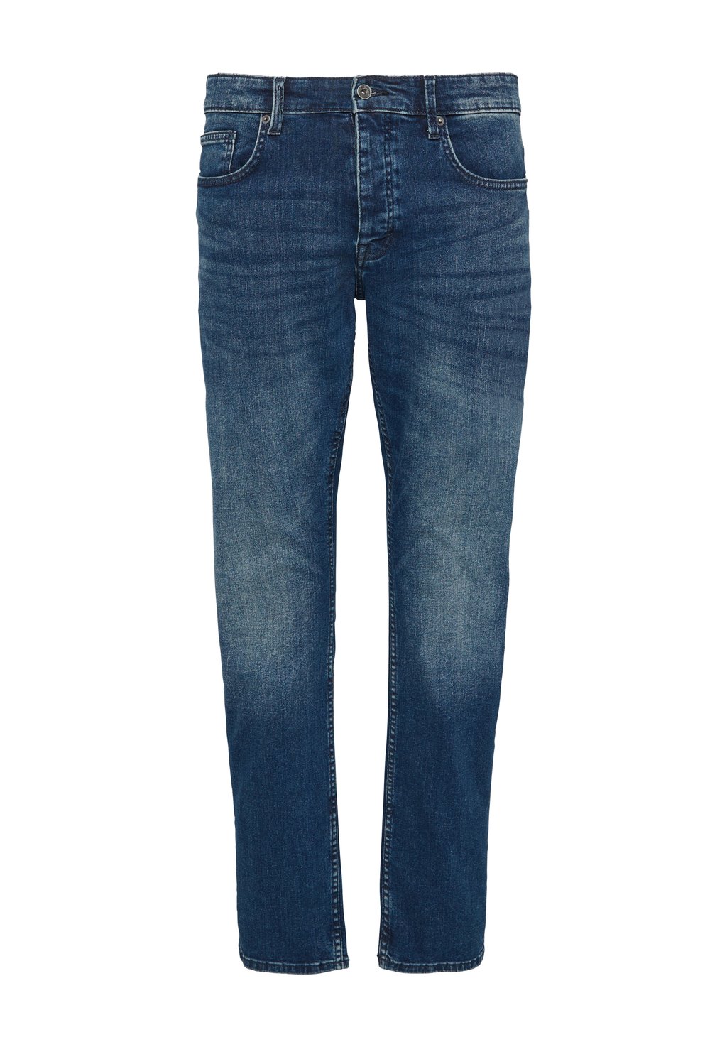

Джинсы прямого кроя RICK MID RISE QS, темно-синий