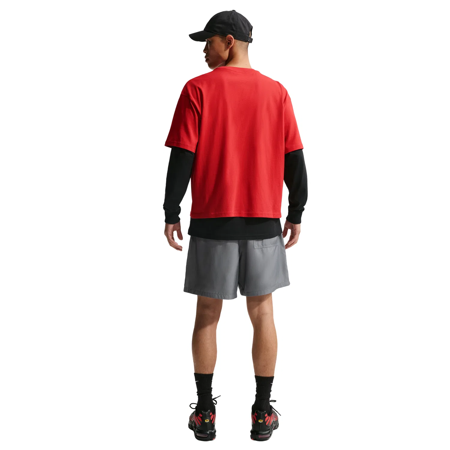 Шорты Nike Sportswear Club Shorts 'Smoke Grey' IF0775-084, серый — фото 3