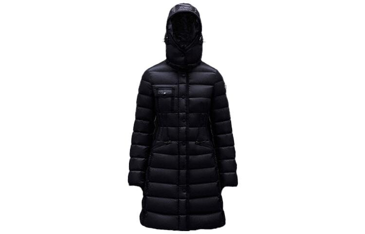 

Пуховик женский темно-синий Moncler