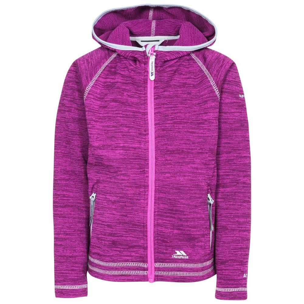 

Толстовка на молнии Trespass Goodness Hooded, фиолетовый