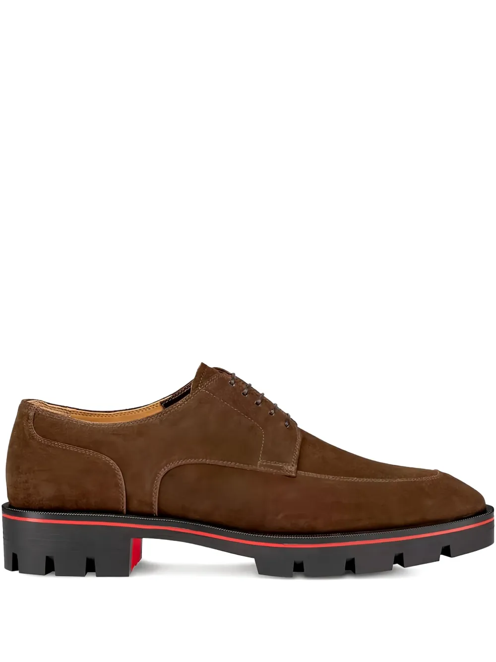 

Замшевые оксфорды Davisol Christian Louboutin, коричневый