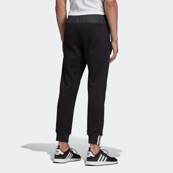 Спортивные штаны adidas originals Vocal Pants Logo Printing Splicing Bundle Feet Sports Pants Black, черный — фото 4