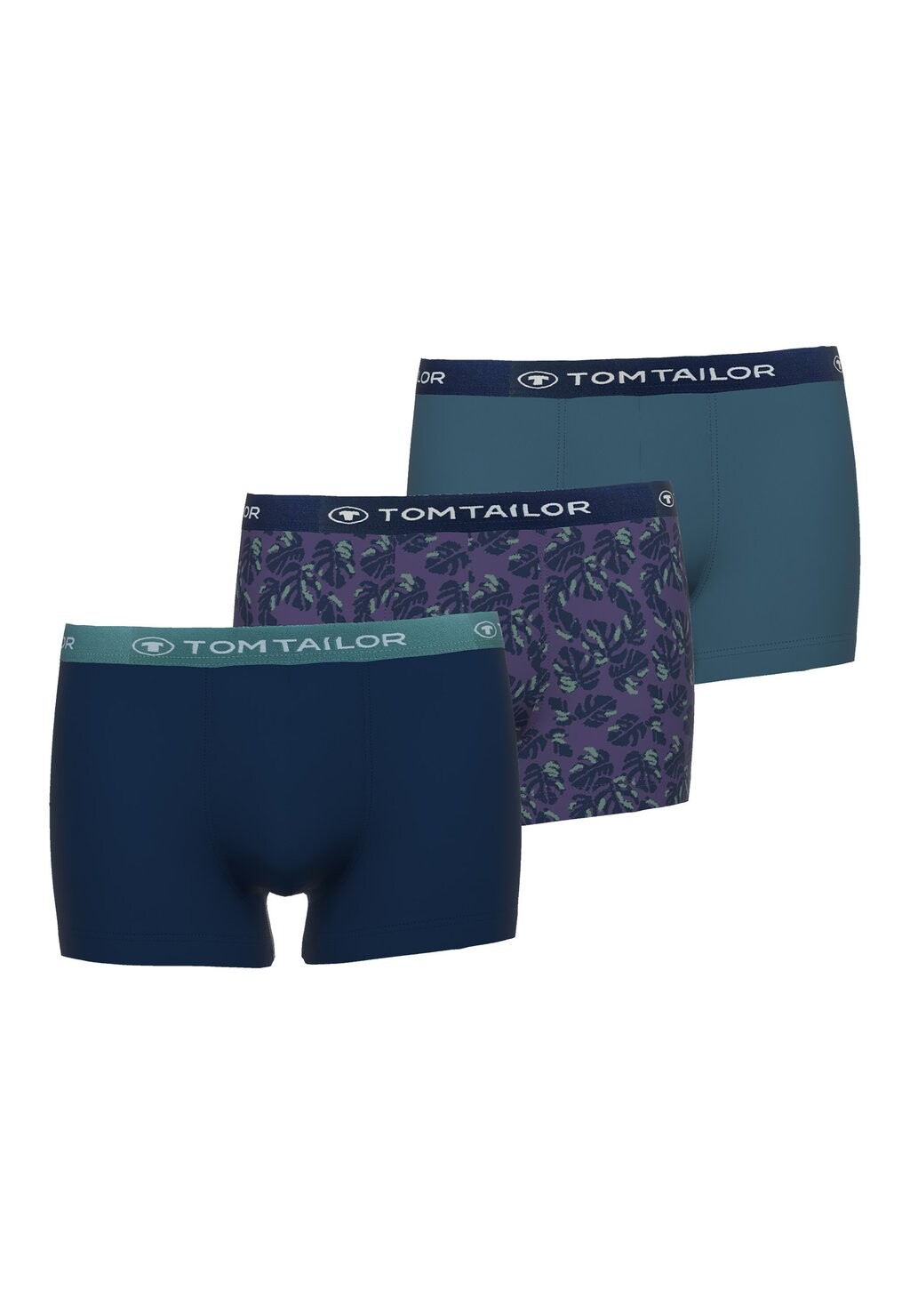 

Брюки 3ER PACK TOM TAILOR, фиолетовый