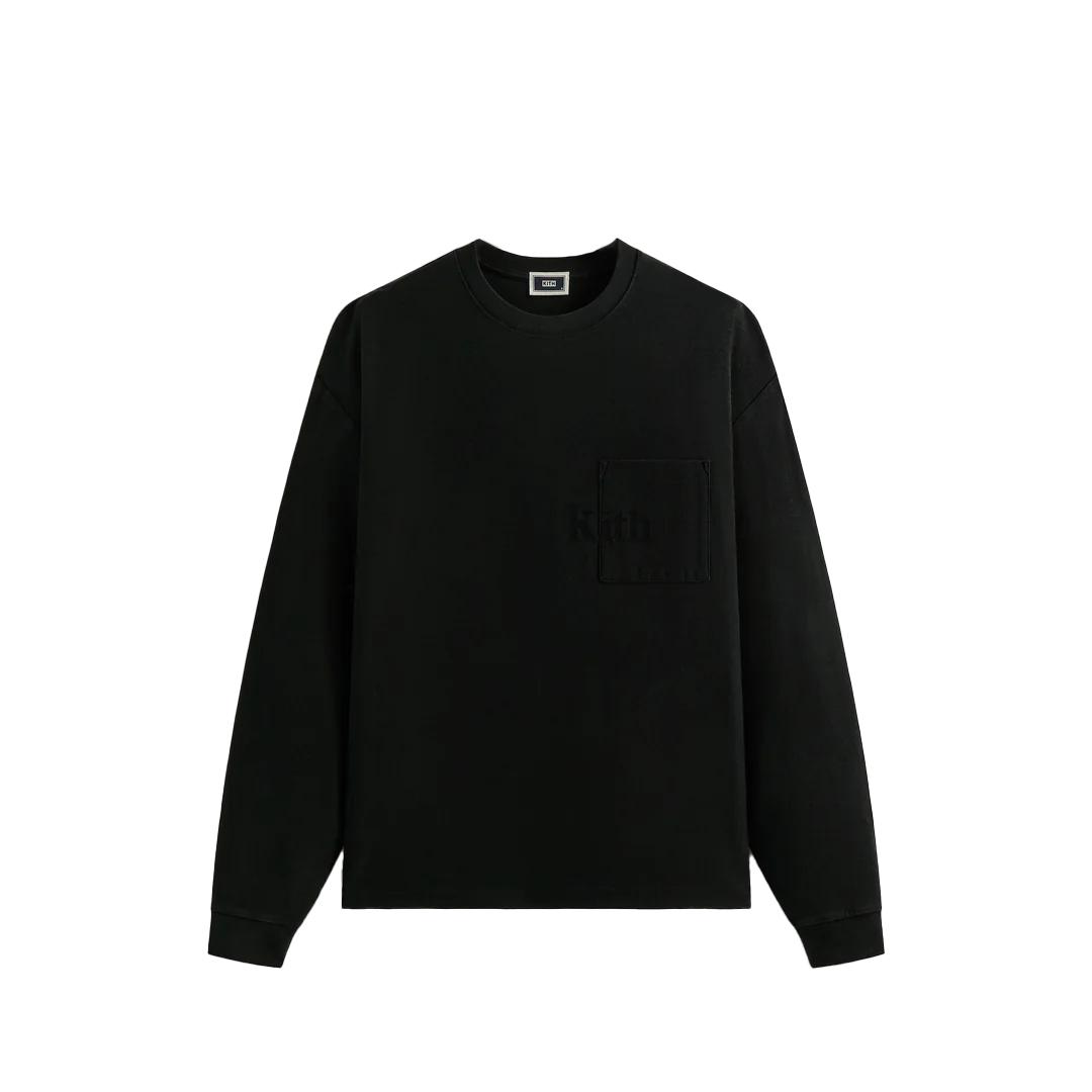 

KITH Мужская толстовка Quinn FW24, черная