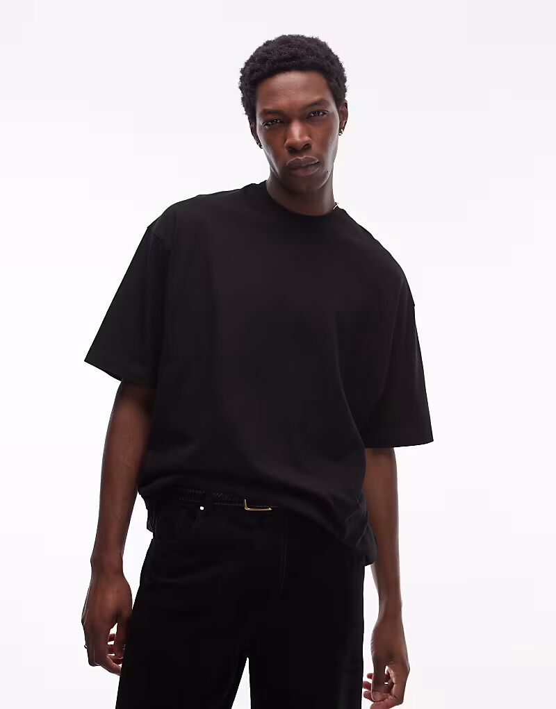 

Футболка Topman extreme oversize черного цвета