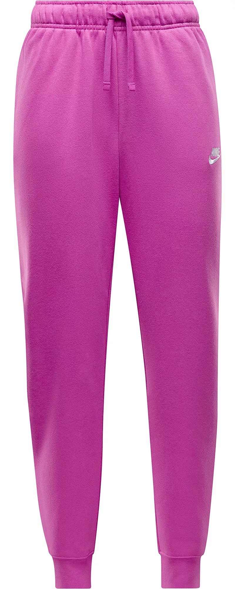 

Женские джоггеры Nike Sportswear Club из флиса со средней посадкой, цвет Hot Fuchsia