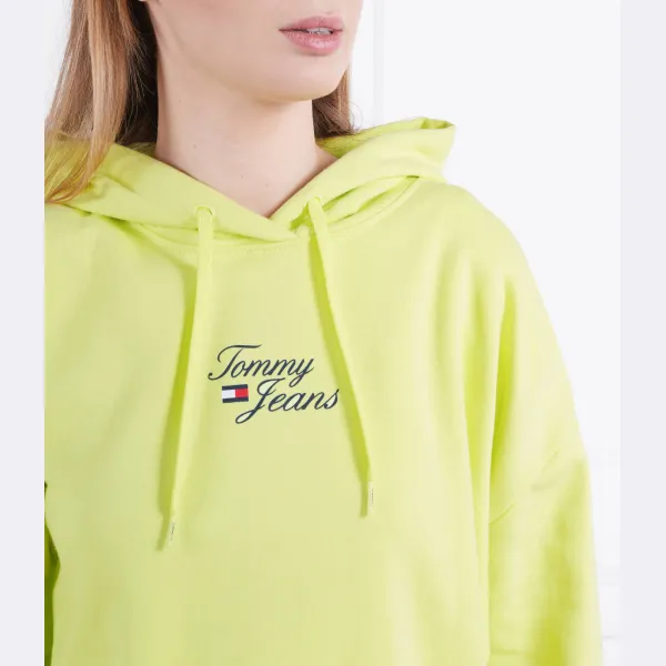Толстовка обычного кроя с логотипом Tjw bxy Essential 1 Tommy Hilfiger, зеленый — фото 4