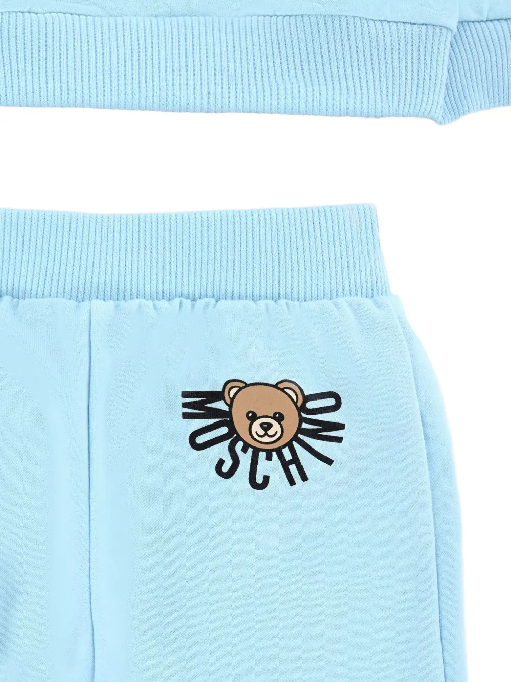 Спортивный костюм с принтом Teddy Bear Moschino Kids, синий — фото 3