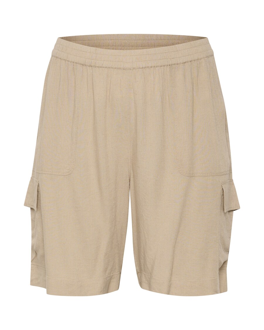 

Шорты KAFFE CURVE Loose fit Cargo Pants Mille, бежевый