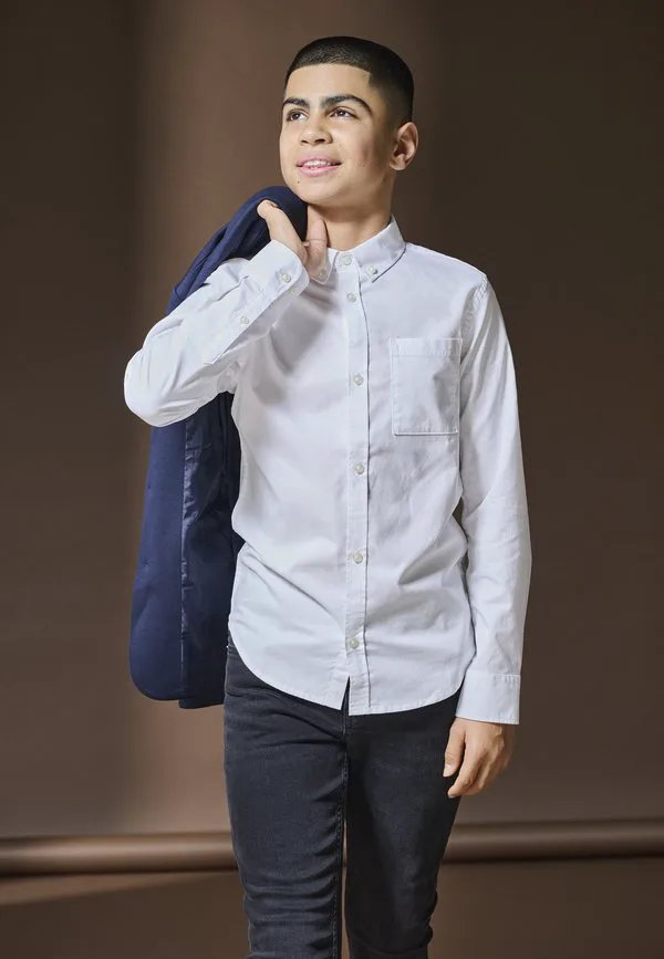 Рубашка оксфорд osjalvaro Only & Sons Junior, White
