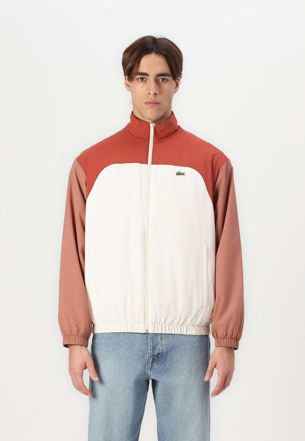 

Тренировочная куртка Lacoste, винно-красный