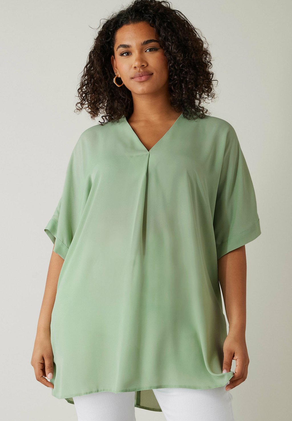 

Блуза PLEAT FRONT Evans, светло-зеленый