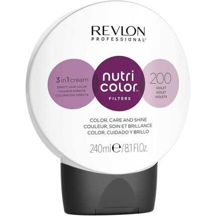

Цветные фильтры Nutri 200 Фиолетовый 240 мл, Revlon