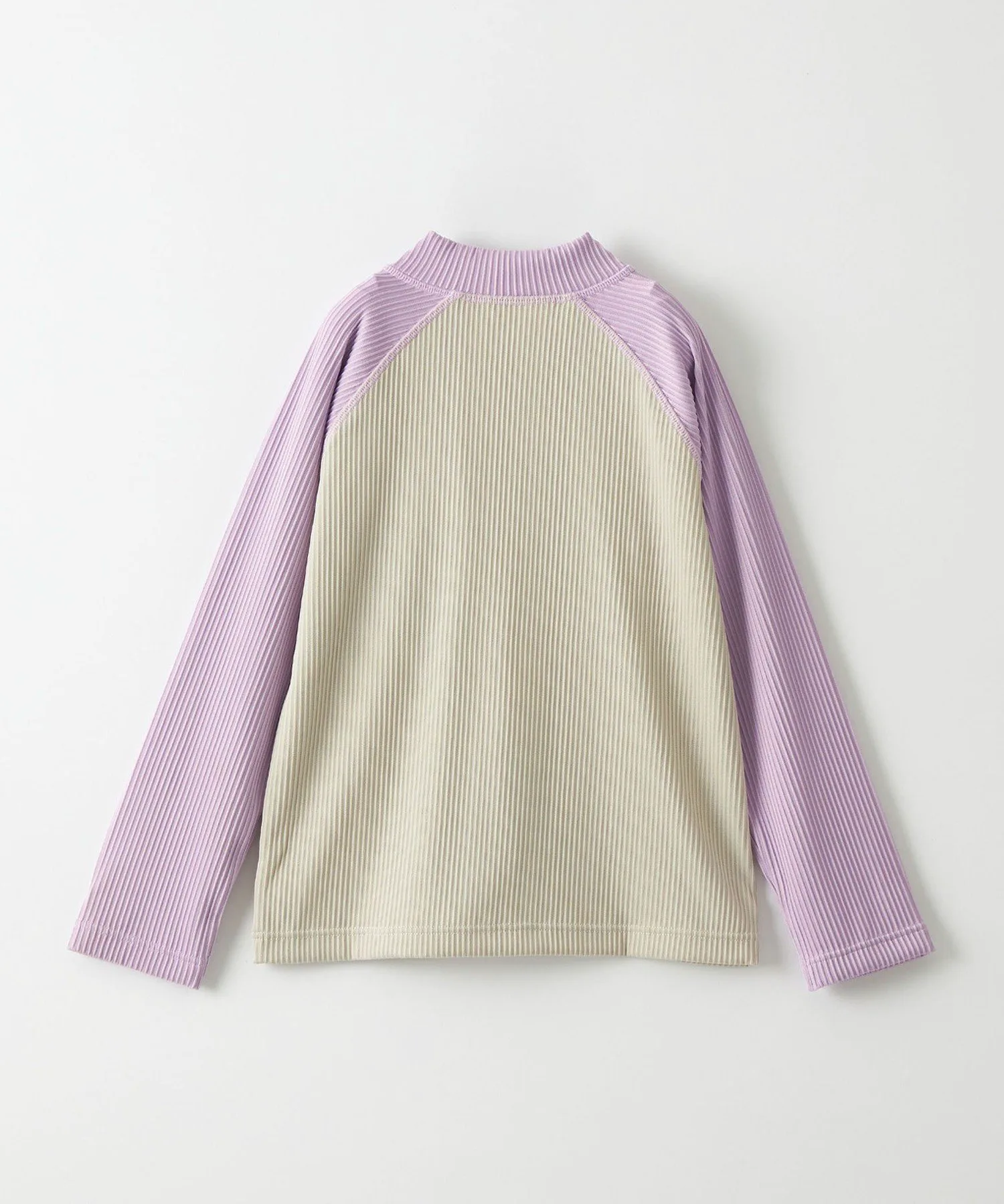 Купальник Двухцветная рашгард GLR / Детский 100-130 см United Arrows Green Label Relaxing, LILAC — фото 2