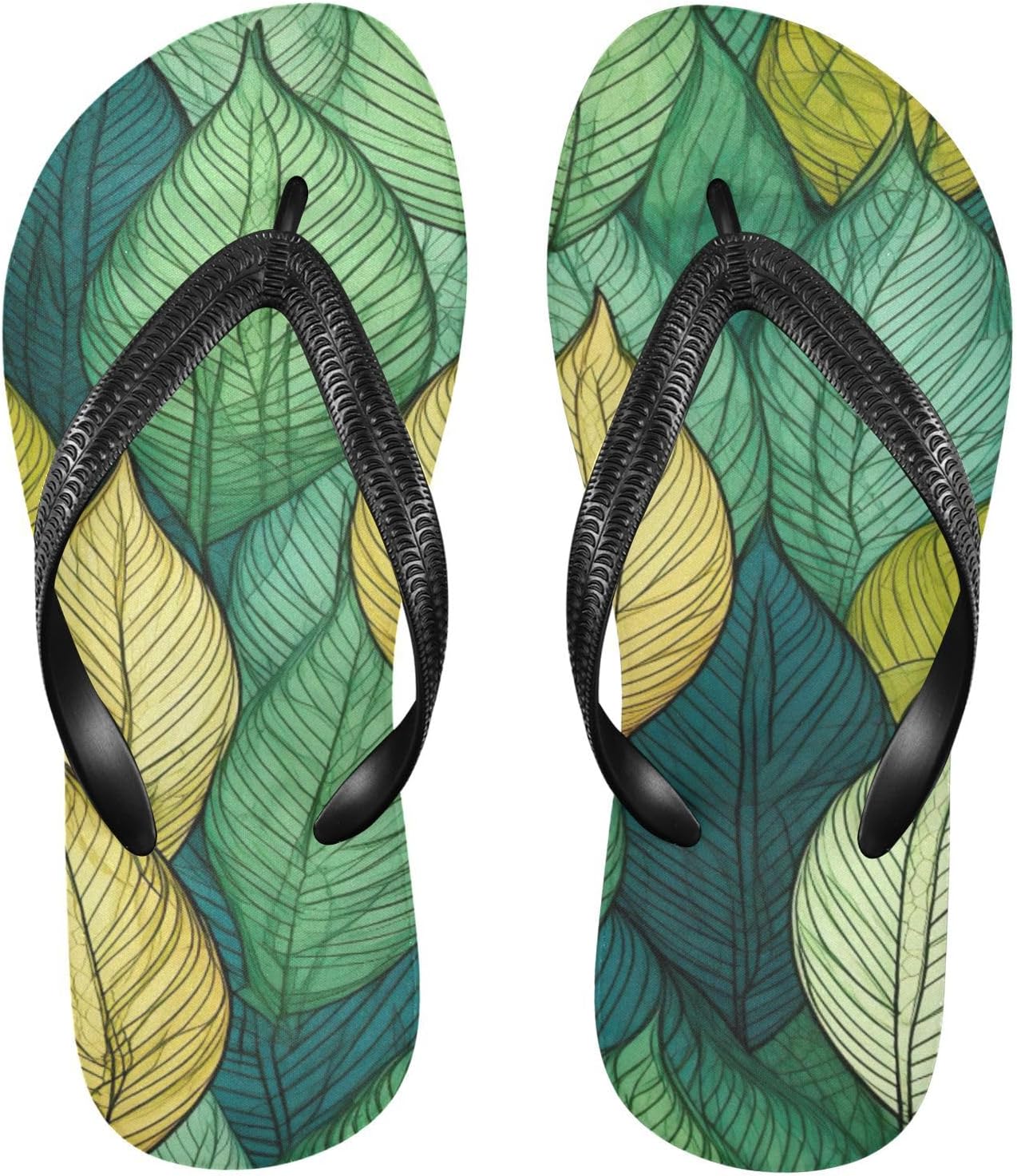 

Зеленые пляжные сланцы для лета, повседневные сандалии для женщин и мужчин Kfbe