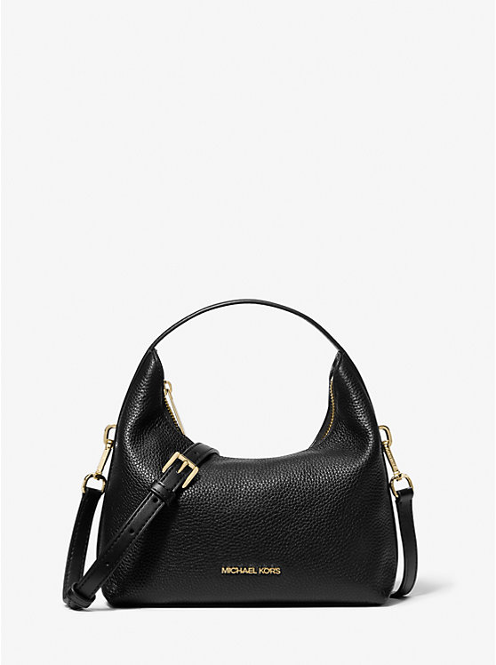 

Маленькая сумка-мессенджер Ember из шагреневой кожи Michael Kors, черный
