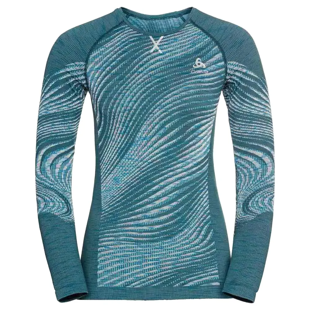 

Базовый слой с длинным рукавом Odlo Blackcomb Eco, синий