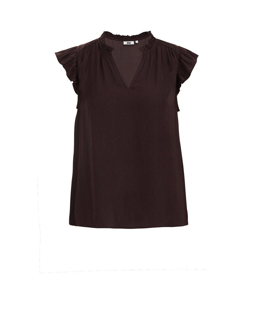 

Блуза WE Fashion Blouse, темно-коричневый