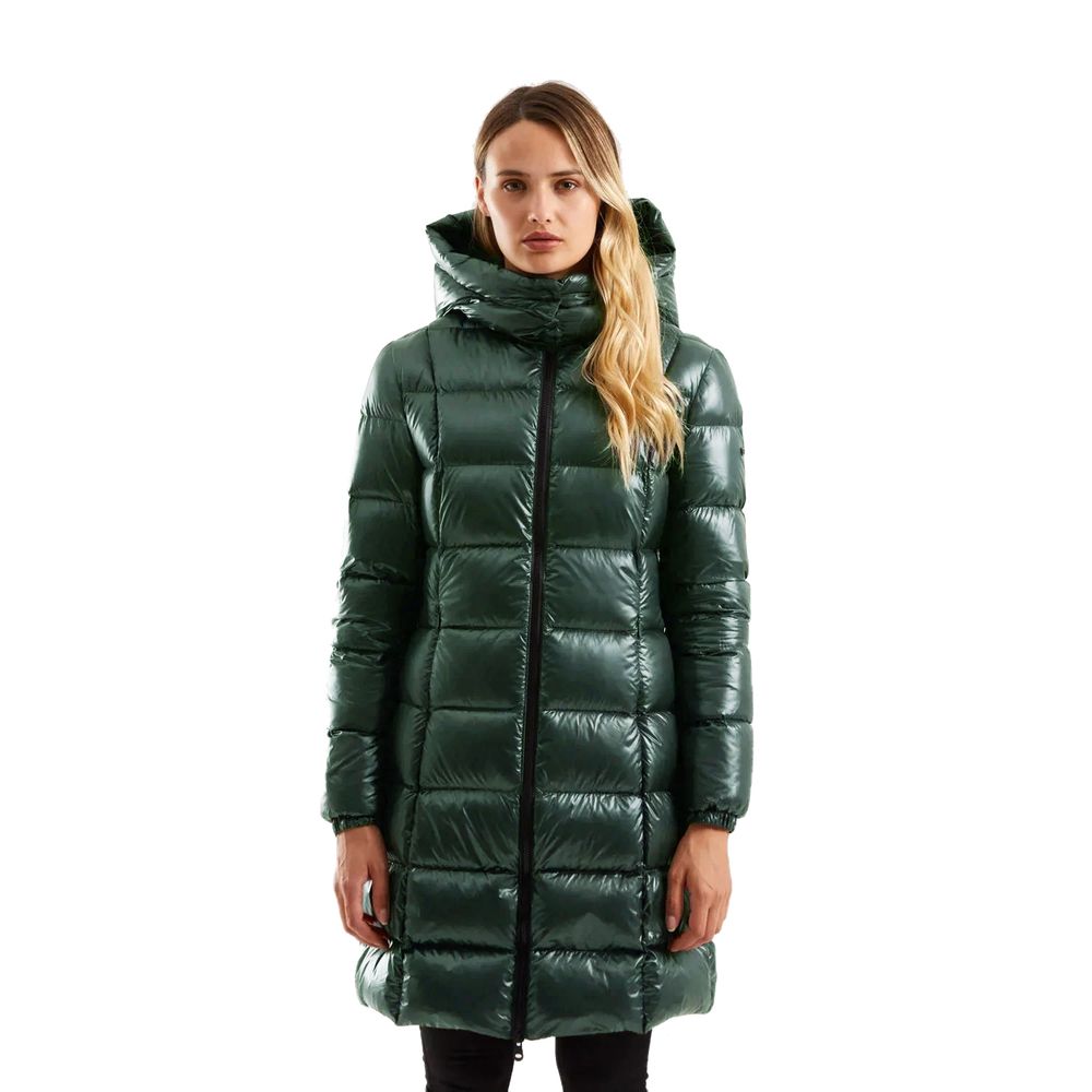 

Зеленая женская куртка из полиэстера Refrigiwear