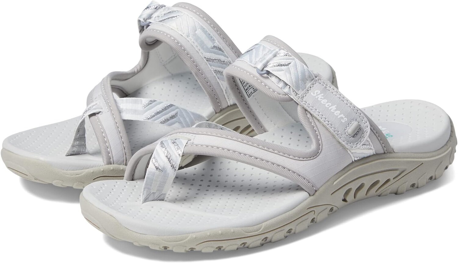 

Сандалии SKECHERS Reggae - Vibrancy, цвет Light Gray