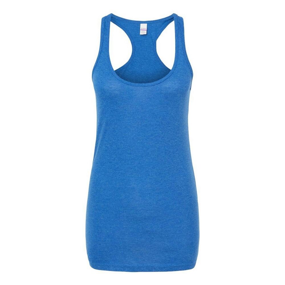

Женская майка Tultex Racerback из полиэстерового материала, цвет Heather Royal