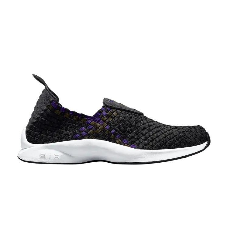 

Кроссовки Nike Air Woven 'Black Court Purple', черный