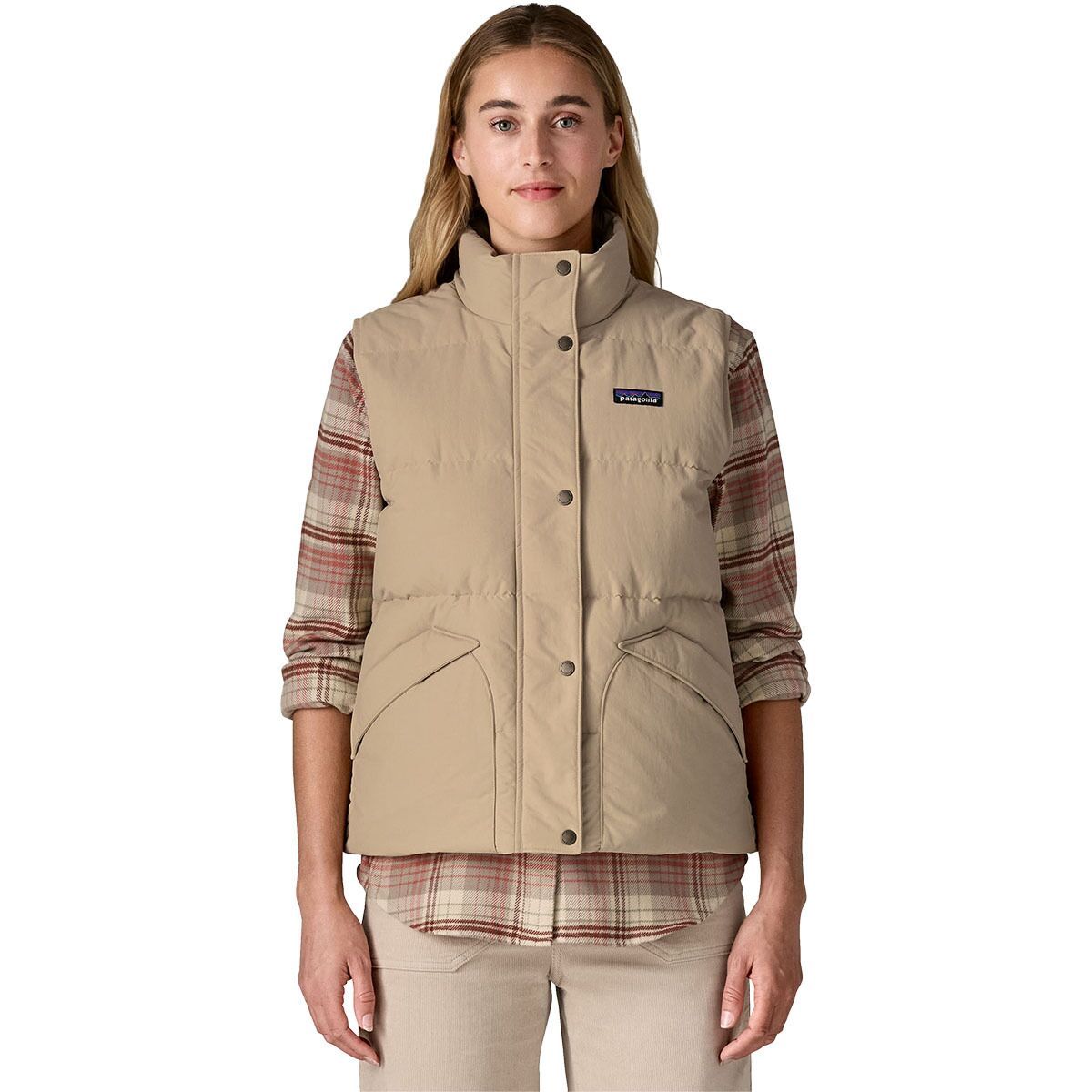 

Жилет Downdrift Patagonia, цвет oar tan