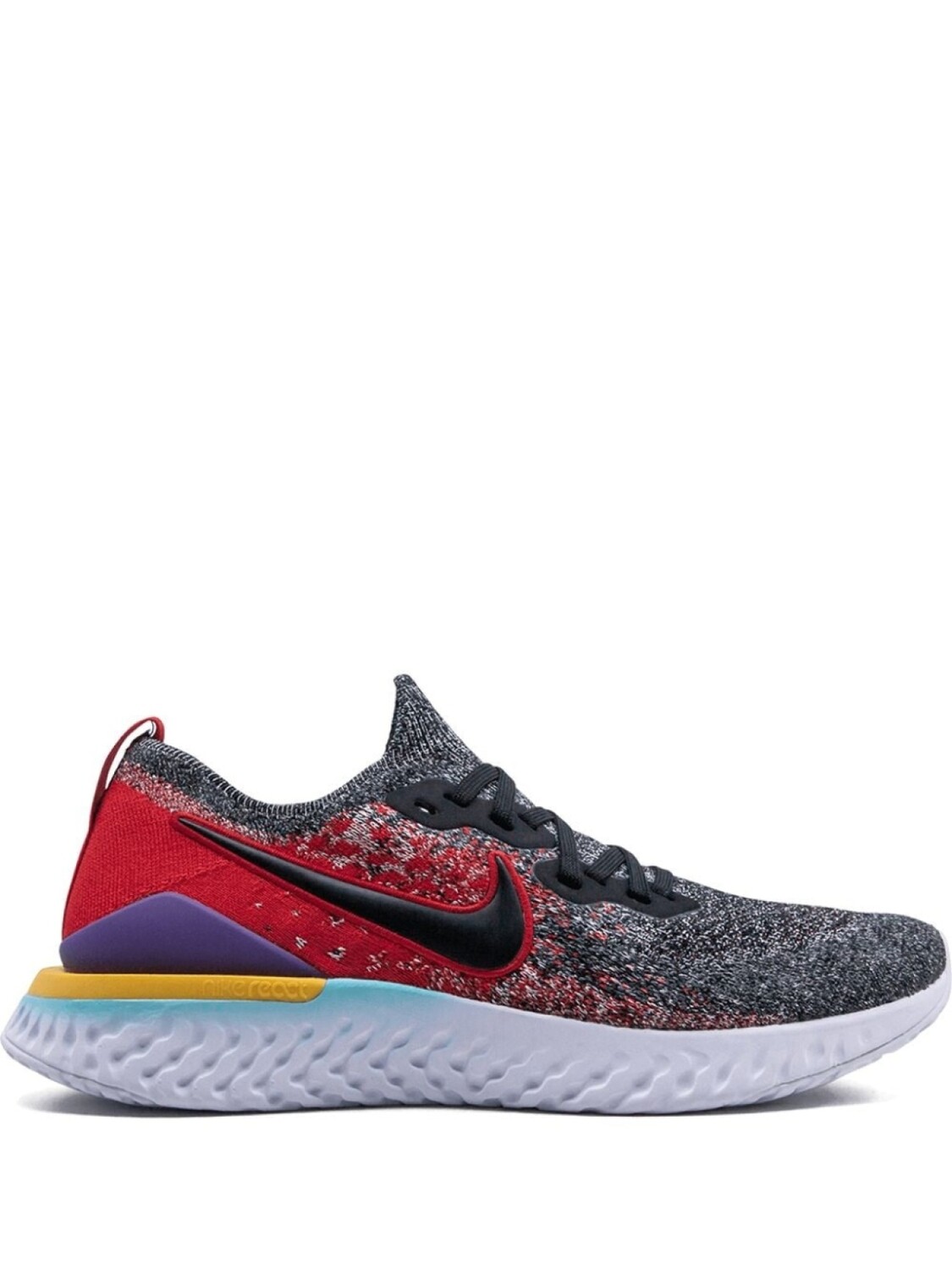 

Кроссовки Epic React Flyknit 2 Nike, черный