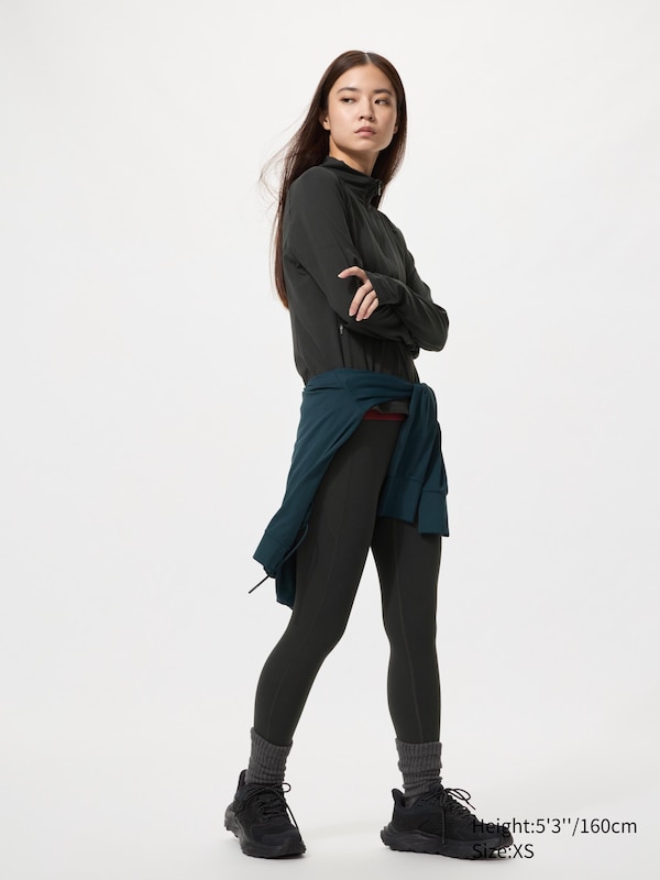 

Ультраэластичные активные леггинсы (укороченные) Uniqlo, 09 black