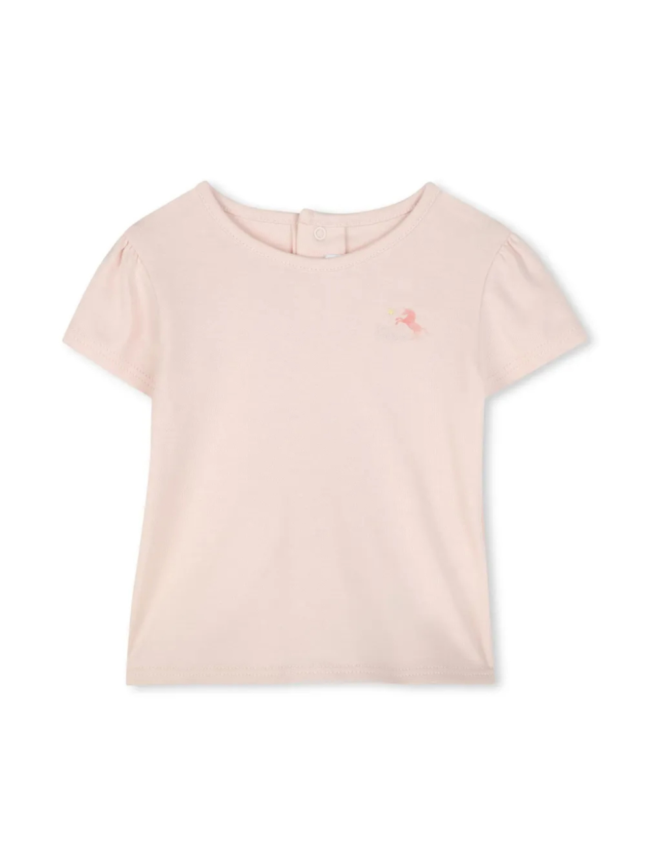 Chloé Kids комплект из футболки и блумеров, розовый — фото 3