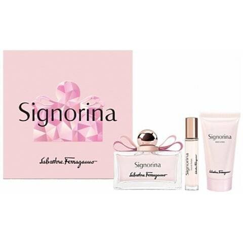 

Salvatore Ferragamo, Signorina, набор косметики, 3 шт