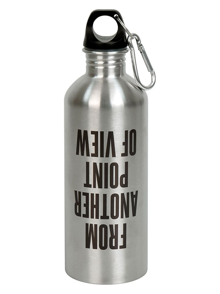 

Könitz Бутылка для воды «From another» в серебристо-черном цвете - 600 мл