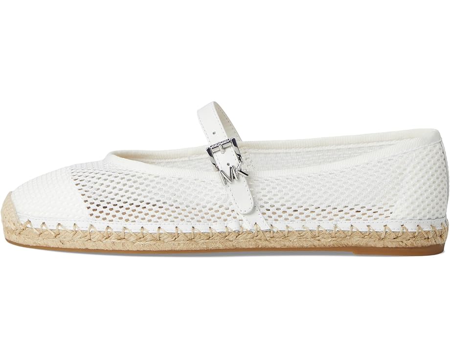 Балетки MICHAEL Michael Kors Lynn Ballet Espadrille, белый — фото 4