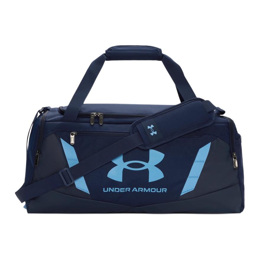 

Under Armour 40-литровая полиэстеровая дорожная сумка унисекс темно-синий, Navy Blue