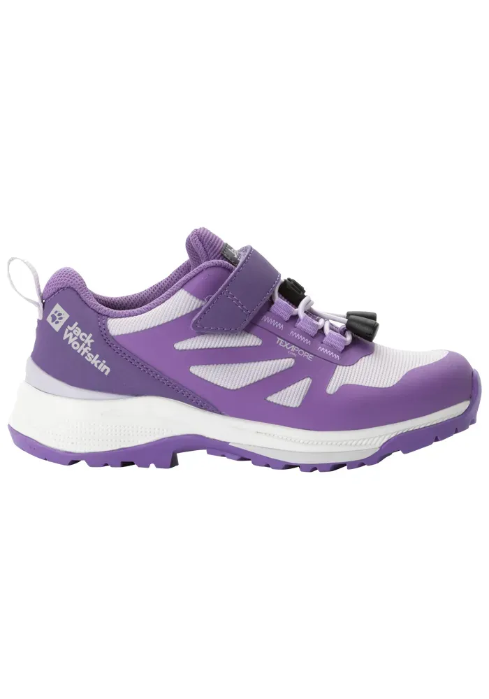 Кроссовки Jack Wolfskin "VILLI HIKER TEXAPORE LOW K", цвет Sea-Rose — фото 2