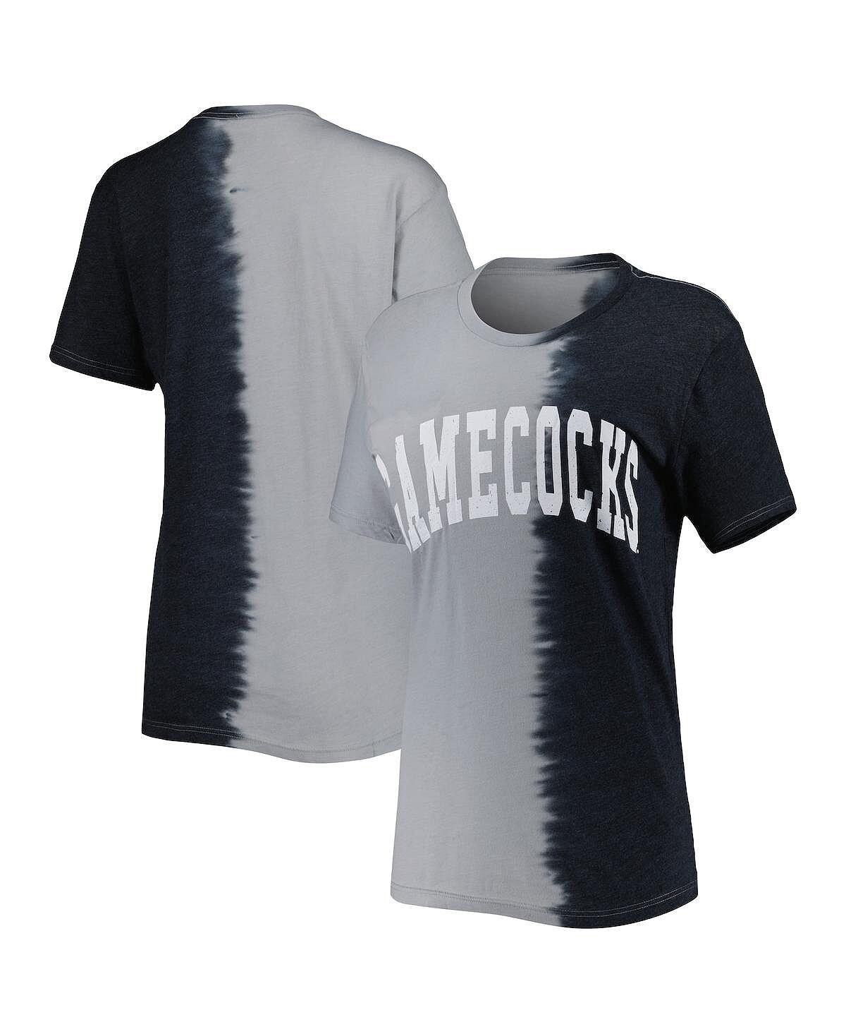 

Черная женская футболка South Carolina Gamecocks Find Your Groove с раздельным краем Gameday Couture, черный