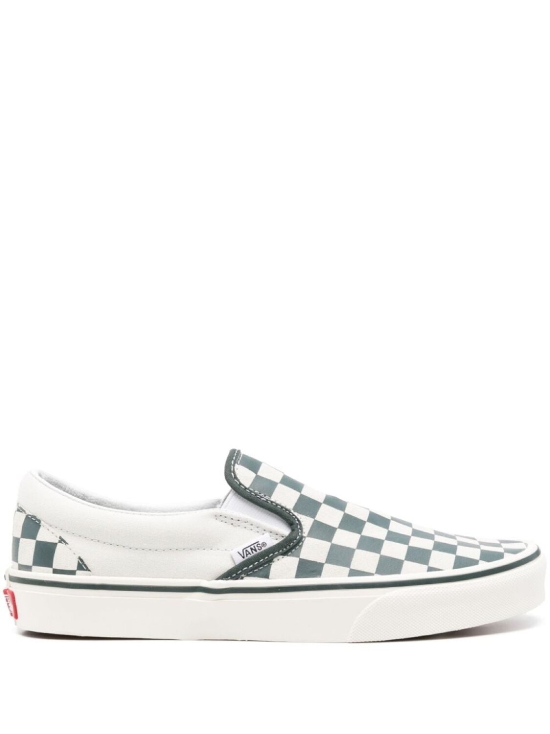 

Кеды Vans Classic Checkerboard без застежек, серый