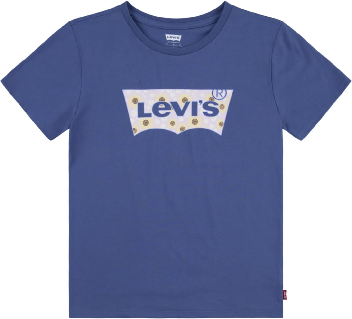 

Футболка Levi's Kids Daisy Batwing T-Shirt, цвет Coastal Fjord