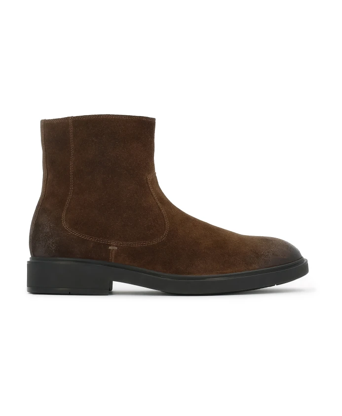 

Коричневые мужские замшевые сапоги Kazar, коричневый