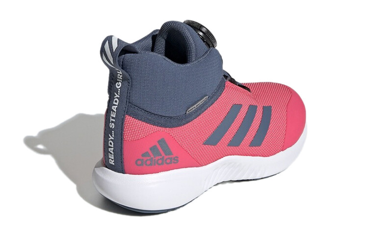 Fortatrail Kids Кроссовки детские средней высоты розовые/белые/синие Adidas — фото 4