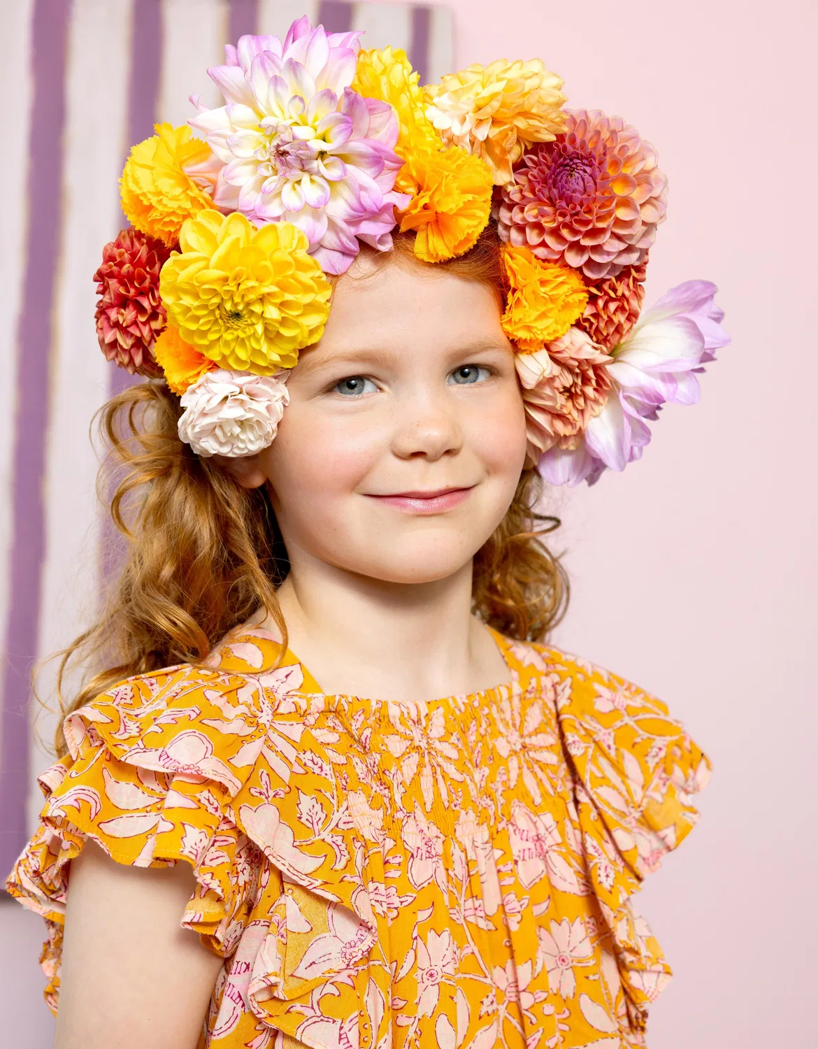 Блуза с воланом Oilily, желтый — фото 3