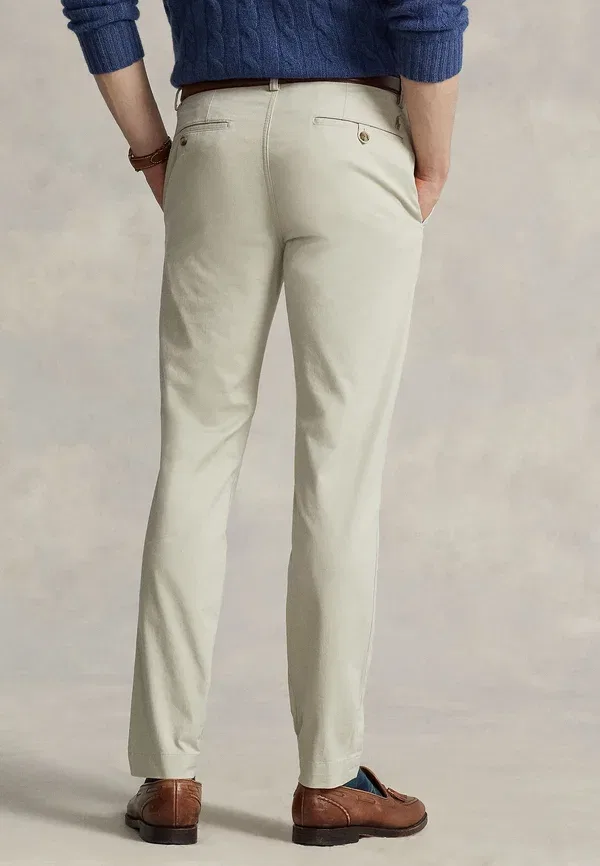 Брюки чинос Bedford stretch slim fit pant Polo Ralph Lauren, классический камень — фото 2