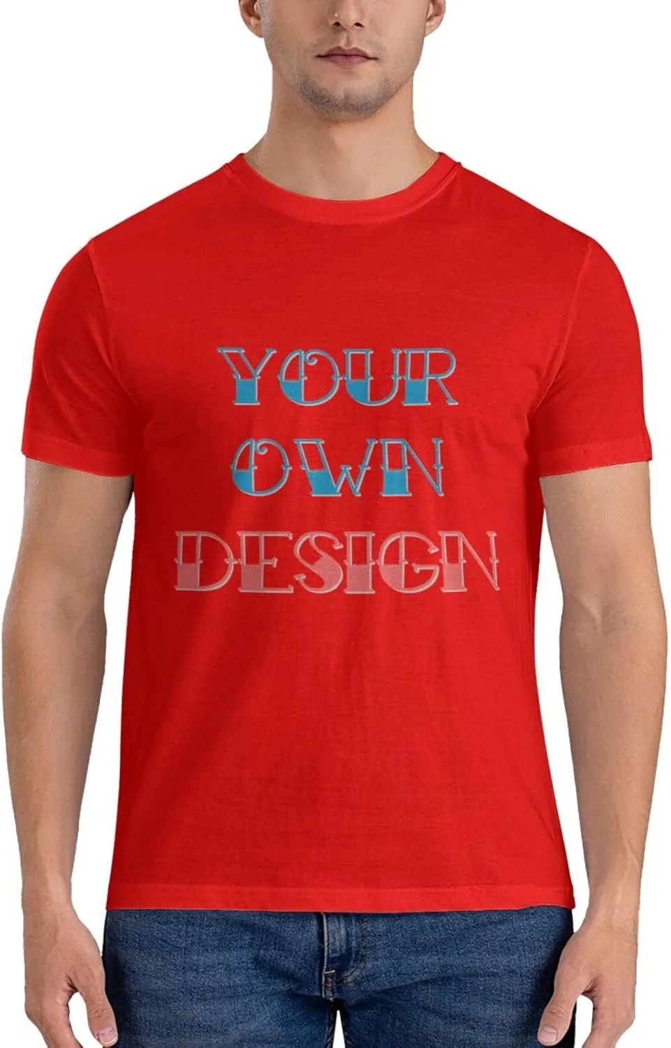 

Футболка Custom с принтом спереди и сзади