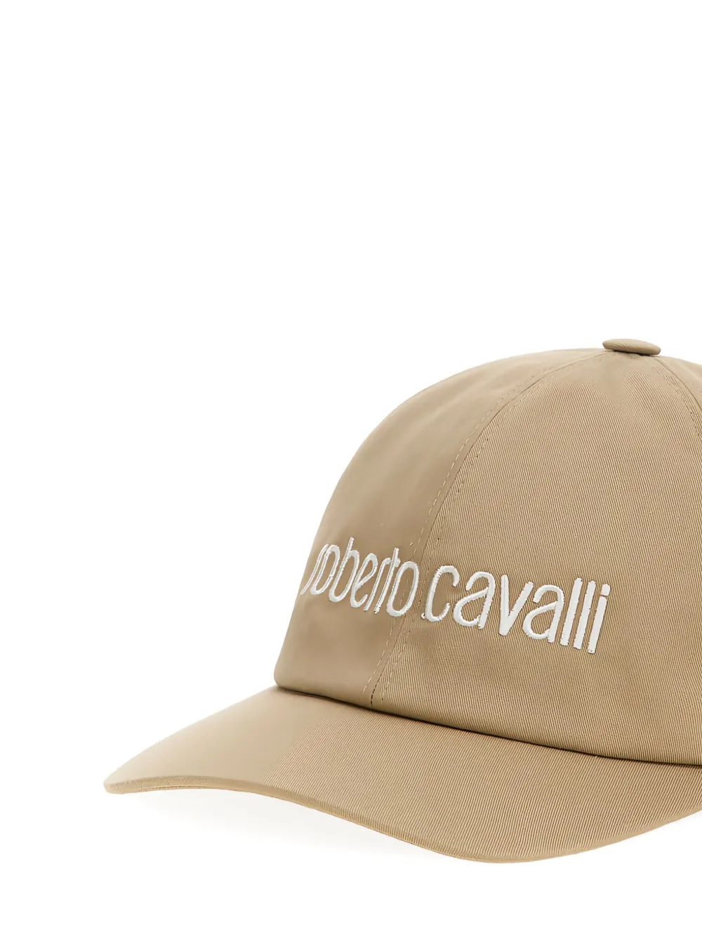 Бейсболка с вышитым логотипом Roberto Cavalli, коричневый — фото 3