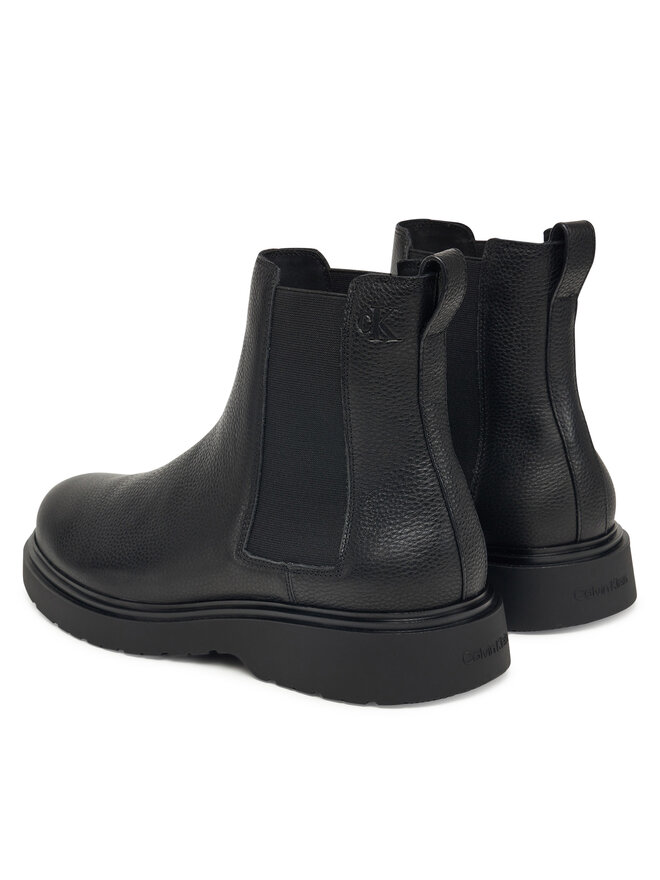 Классические ботильоны Combat Ess Chelsea Boot Lth YM0YM01374 Calvin Klein, черный — фото 3