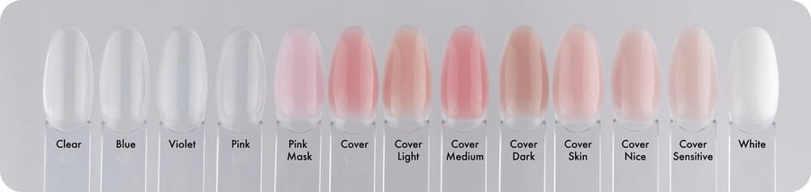 Excellent Pro Builder Gel Экономичная строительная гелевая розовая маска 50 г — фото 4