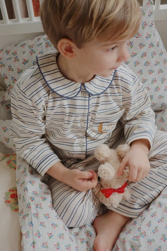 

Детская хлопковая пижама PIO SET GOTS Konges Sløjd, бежевый